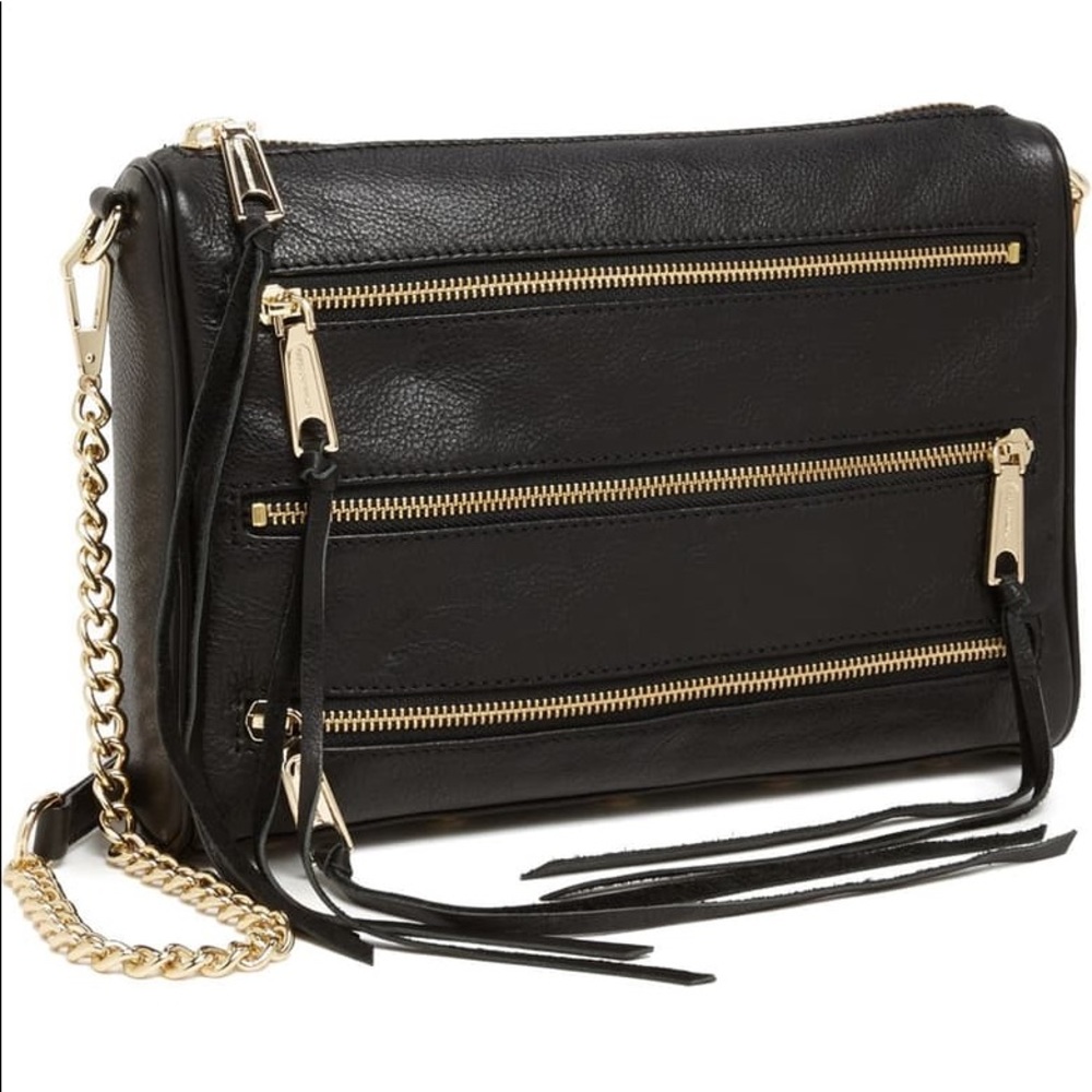 Rebecca Minkoff 5 Zip Crossbody Bag